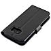 Custodia Compatibile Con Samsung Galaxy S7 Edge In Nero Carbone - Coperchio Protettiva Con Chiusura Magnetica, Funzione Stand E Tasca Per Le Carte - Foto miniatura 4