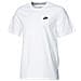 Sportswear Club Uomo Maglietta Uomo, Bianco / Nero, S - Foto miniatura 6
