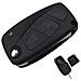Sostituzione Chiave Dellautomobile Per Fiat Bravo Doblo Ducato Panda Punto Stilo Flip Portachiavi Con 3 Pulsanti Lama Modello Con Posizione Della Batteria - Foto miniatura 1