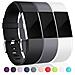 Bracciale Fitbit Charge 2 In Silicone, Confezione Da 3 (s) Black/gray/white - Foto miniatura 4