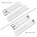 Bracciale Fitbit Charge 2 In Silicone, Confezione Da 3 (s) Black/gray/white - Foto miniatura 7