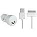 Interactive BC269137, Auto, Universale, Accendisigari, iPhone 3G / 3GS, iPhone 4/4S, iPad 2/3, iPod touch 1-4, Contatto, Bianco - Foto miniatura 3