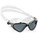 Planet Goggles Regular Trasparente / nero Nero - Foto miniatura 1
