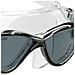 Planet Goggles Regular Trasparente / nero Nero - Foto miniatura 3