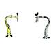 Colonna Birra, Colonne Spillatura Birra - Modello Collo D'oca, Cromo, 2 Vie - Foto miniatura 2