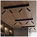 Applique Da Soffitto Eyetech 4 Nero 600x230x30 Mm Acciaio - Foto miniatura 10