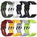 Cinturino Per Garmin Fenix 7/6/5 Nero - Foto miniatura 2