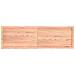 Piano Tavolo Marrone Chiaro 180x50x (2-6) cm Rovere Non Trattato - Foto miniatura 9
