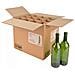 Scatola Portabottiglie In Cartone Con 12 Bordolesi Da 75 Cl Ciascuna., Verde - Foto miniatura 1
