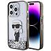Cover Per Iphone 15 Pro Floating Ikonik Glitter, Argento - Foto miniatura 2
