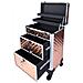 Trolley Makeup Professionale Alluminio Valigetta Trucco Estetista Beauty Case - Foto miniatura 4