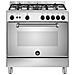 Cucina Elettrico Gascm. 80 x 50 - inox 1 forno a gas + 5 fuochi a gas Colore Acciaio inox Classe A - Foto miniatura 1