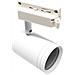 Porta Faretto Da Binario Attacco Gu10 Faro Orientabile Per Soffitto Bianco P26-b - Foto miniatura 1