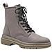 Taupe Casual Closed Booties Stivaletti Pelle Scarpe Donna Beige Eu 37, 1-25230-41 341 - Foto miniatura 1