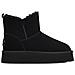 Black Casual Closed Booties Stivaletti Pelle Scarpe Donna Nero Eu 39, 5-26447-43 001 - Foto miniatura 3