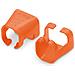 Digitus A-CC-O, Clip di codifica a colori, Arancione, Cloruro di polivinile (PVC), Cat5e/6, 100 pz, 100 mm - Foto miniatura 2