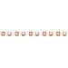 Digitus A-CC-O, Clip di codifica a colori, Arancione, Cloruro di polivinile (PVC), Cat5e/6, 100 pz, 100 mm - Foto miniatura 5