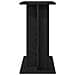 Supporto Acquario 60x30x60 cm Legno Multistrato Rovere Nero - Foto miniatura 6