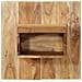 Comodino 50x27x50 Cm In Legno Massello Di Acacia - Foto miniatura 2