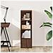 Libreria Rovere Marrone 31x24x102 Cm In Legno Multistrato - Foto miniatura 3