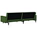 Lusso Casadino -  Divano Letto A 2 Posti Verde Scuro In Velluto - Foto miniatura 7