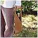 Elegante Borsa Da Vino Portatile In Pelle Pu Per Viaggi Brown - Foto miniatura 2