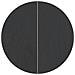 Copertura Rotonda per Piscina Nera PVC Ø 244 cm - Foto miniatura 1