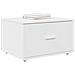 Armadio con cassetti su ruote Bianco 55x45x33.5 cm Legno ingegnerizzato - Foto miniatura 3