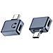 Adattatore Lighting Femmina A Usb-c Maschio Angolato Per Auricolari - Ascolto, Chiamate E Controllo Grey - Foto miniatura 4