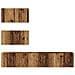 Set mobile TV 4 pcs Legno vecchio 80 x 30 x 30 cm - Foto miniatura 7