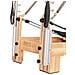 Macchina Pilates Reformer Con Torre In Legno Robusta E Completa - Foto miniatura 2