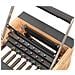 Macchina Pilates Reformer Con Torre In Legno Robusta E Completa - Foto miniatura 3