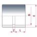 Raccordo A Klebemuffe Pvc-u 40 Mm Pn16 Per Tubi In Pvc - Foto miniatura 2