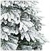 Albero di Natale Artificiale Snodato Foderato di Neve Bianco - Foto miniatura 5