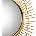 Specchio In Metallo Dorato 77,5x6,5x105h - Foto miniatura 7