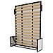 Letto a Scomparsa Morphy Studio - Sistema multifunzionale modulare SizeFlex & TypeFlex, letto a scomparsa salvaspazio ed estensibile con moduli divano (135x190, Verticale) - Foto miniatura 2