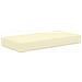 Cuscino da Sedia Esterno Crema 80 x 40 x 8 cm 100% Poliestere - Foto miniatura 1