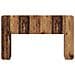 Testata del letto Legno antico Legno ingegnerizzato - Foto miniatura 4