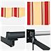 Tenda retrattile manuale con LED Multicolore 5 x 3 m - Foto miniatura 9