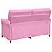 Set di divani 2 pz Rosa Tessuto - Foto miniatura 5