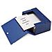 scatola archivio big 120 250x350mm blu c / maniglia - Foto miniatura 1