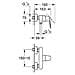 Miscelatore Monocomando Esterno Doccia Eurosmart Cosmo Grohe - Foto miniatura 6