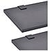 Set Mobili da Bagno 10 pz con Lavabo e Rubinetto Nero - Foto miniatura 4