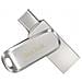 Chiavetta USB 256 GB Ultra Dual Drive Luxe Interfaccia USB 3.0 Colore Argento - Foto miniatura 1