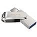 Chiavetta USB 256 GB Ultra Dual Drive Luxe Interfaccia USB 3.0 Colore Argento - Foto miniatura 2