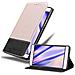 Custodia Compatibile Con Huawei P8 In Oro Rosato Nero - Coperchio Protettiva Con Chiusura Magnetica, Funzione Stand E Tasca Per Le Carte - Foto miniatura 4