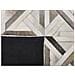 Tappeto In Pelle Marrone E Beige 140 X 200 Cm Taytan - Foto miniatura 5