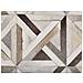 Tappeto In Pelle Marrone E Beige 140 X 200 Cm Taytan - Foto miniatura 8