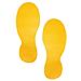 Segnaletica Da Pavimento Forma ""impronta"" Ral 1003 Giallo 9x24 Cm - 172704 - Foto miniatura 1