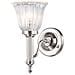 1 Applique Da Parete Per Bagno Chiaro Nichel Lucido Ip44, G9 - Foto miniatura 1
